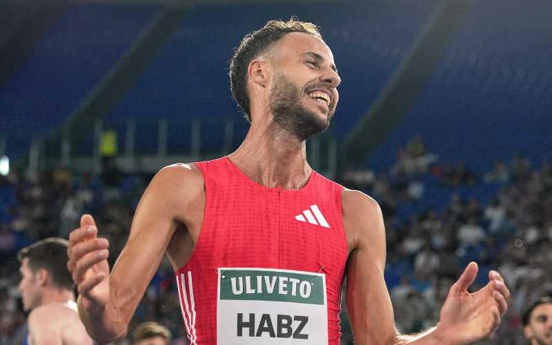 Azeddine Habz pulveriza el récord de Francia en 1500m y apunta a la gloria olímpica en Tokio 2025
