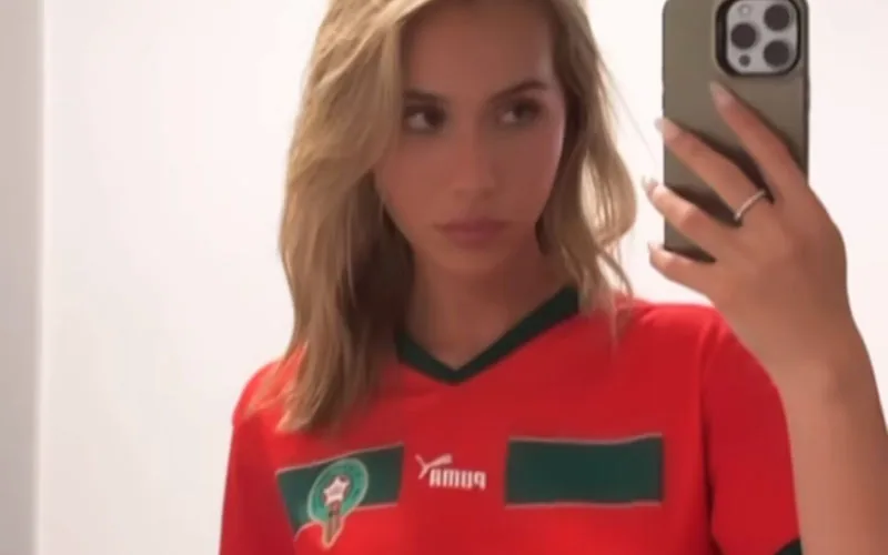 Brahim Díaz debuta con Marruecos : su novia Luz Méndez enamora en Agadir