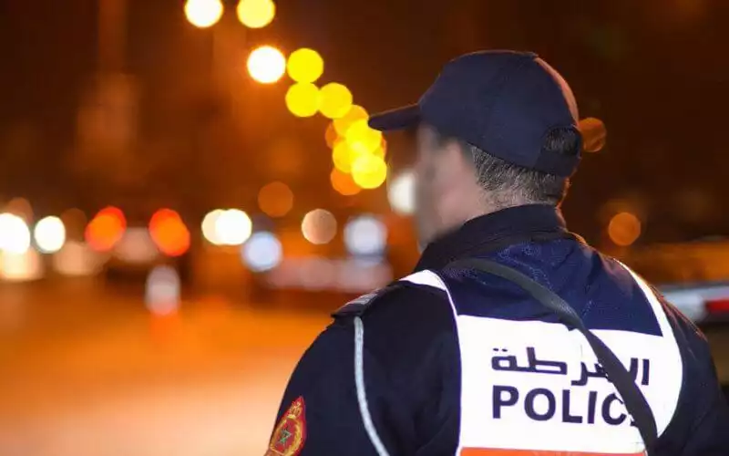 Caos en Agadir : Ladrón desata persecución policial tras robo y accidente en la carretera