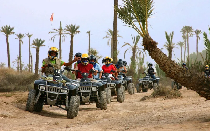 Caos en la Palmeraie de Marrakech : Quads ilegales amenazan la salud y el turismo