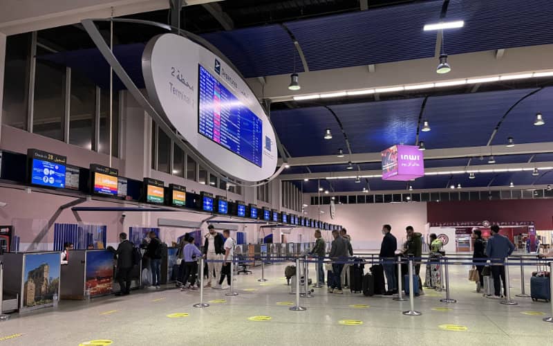 Casablanca limita vuelos : El aeropuerto Mohammed V se transforma para el Mundial 2030