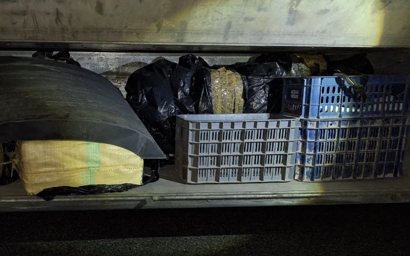 Decomiso récord en Perpignan : 400 kg de cannabis ocultos en camión "vacío" marroquí