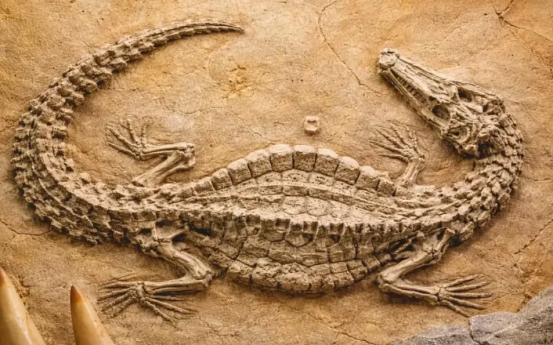 Dinosaurios, fósiles, desiertos : 42 tesoros del Atlas Medio amenazados por el saqueo