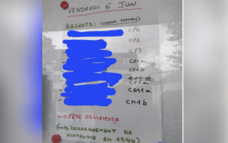 Director de escuela desata polémica al exponer ausencias de maestros musulmanes por Eid al-adha