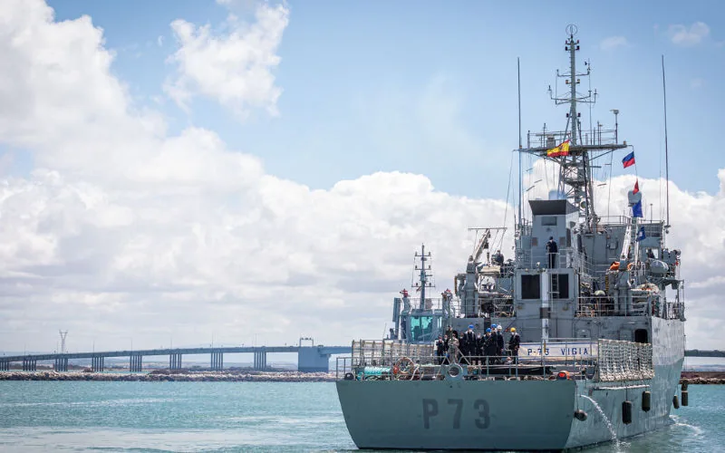 España refuerza su soberanía : Patrullero Vigía vigila aguas disputadas con Marruecos