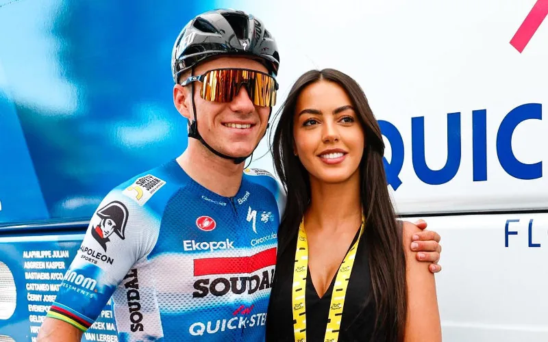 Esposa de Evenepoel denuncia obstáculos para celebrar victoria en el Tour de Francia