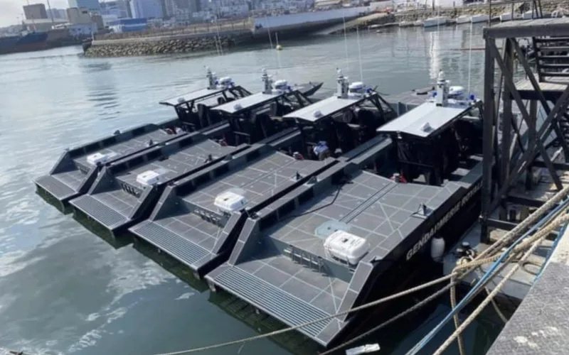 Gendarmería marroquí refuerza su flota : Cuatro súper interceptores contra el crimen marítimo