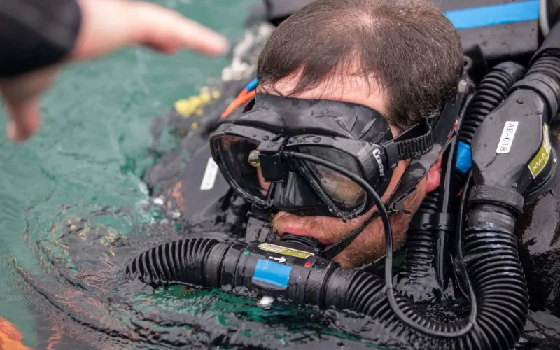 Gibraltar : Marinas británica y marroquí realizan maniobras conjuntas de buceo estratégico