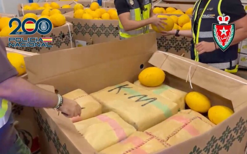 Golpe al narco : Incautan 11 toneladas de hachís en Málaga y Algeciras