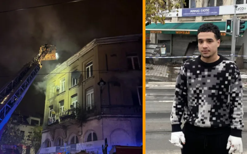 Héroe sin papeles : Joven marroquí salva vidas en incendio de Anderlecht