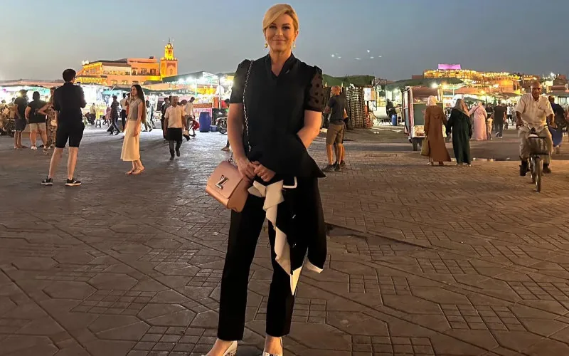 Kolinda Grabar-Kitarović : De presidenta croata a turista enamorada de Marrakech