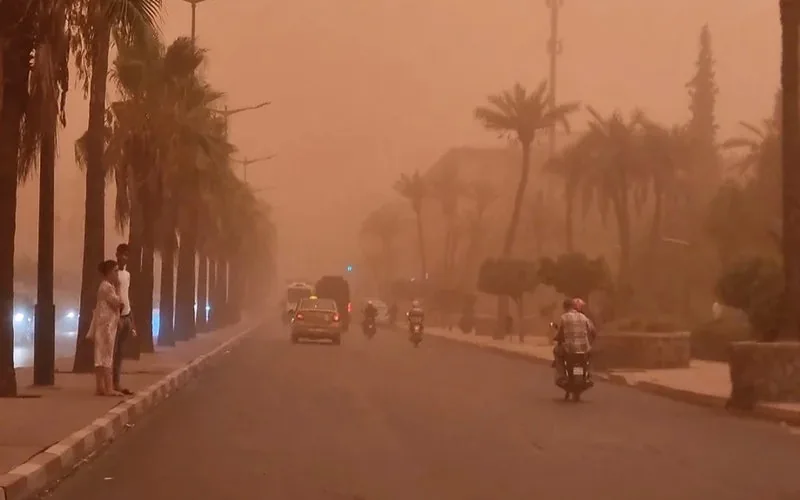 Marrakech bajo asedio : Tormenta de arena paraliza la ciudad turística marroquí
