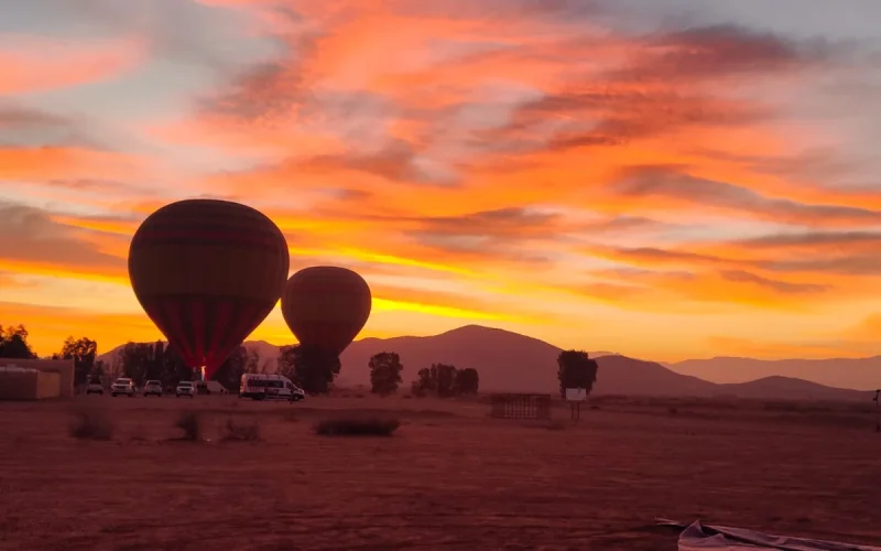 Marrakech : los globos aerostáticos retoman su vuelo bajo estricta vigilancia