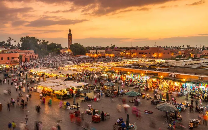 Marrakech lidera las búsquedas de vuelos para las vacaciones de Todos los Santos en Francia