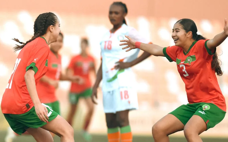 Marruecos arrasa en el fútbol femenino sub-17 : Goleada histórica contra Níger rumbo al Mundial
