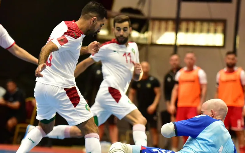 Marruecos arrasa en fútbol sala : Goleada histórica 8-1 ante Dinamarca