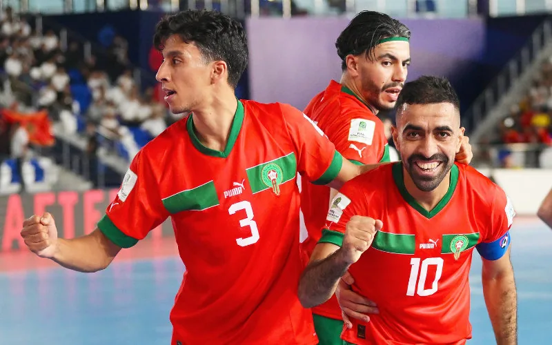 Marruecos busca hacer historia en el Mundial de Futsal ante la potencia Brasil