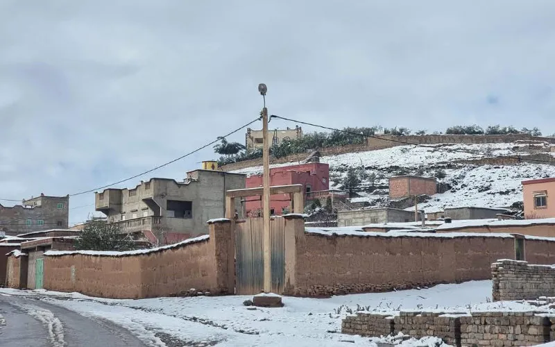 Marruecos bajo cero : Alerta naranja por nevadas intensas y temperaturas gélidas