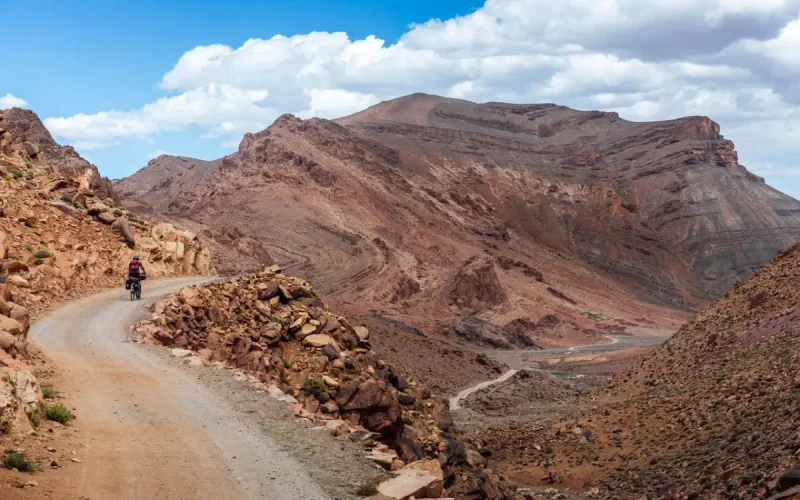 Marruecos conquista el podio : La Ruta de las Caravanas, entre las mejores del mundo para ciclistas
