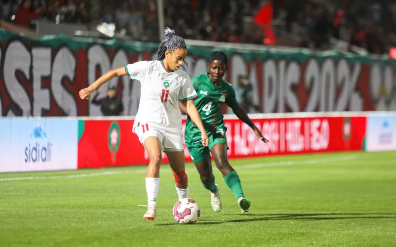 Marruecos femenino cae ante Zambia y se despide del sueño olímpico de París 2024