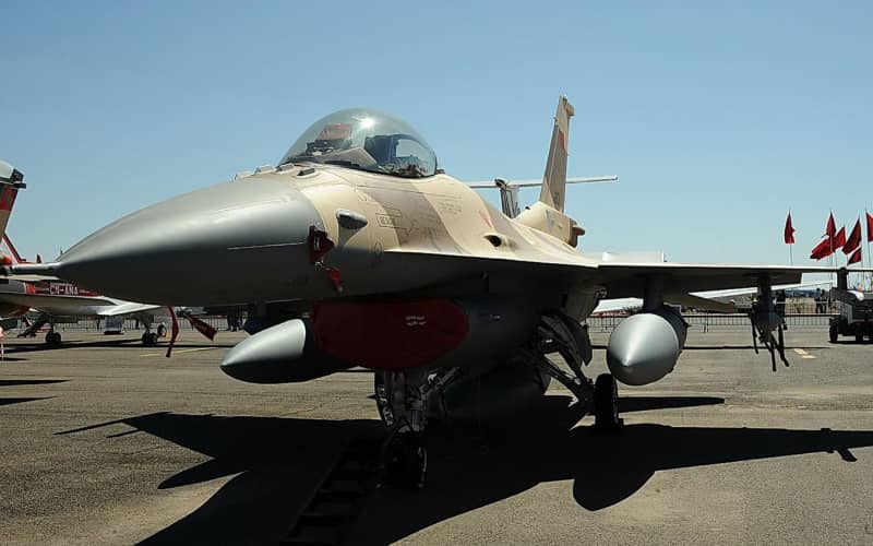 Marruecos potencia su fuerza aérea : millonaria inversión en ciberdefensa para los F-16