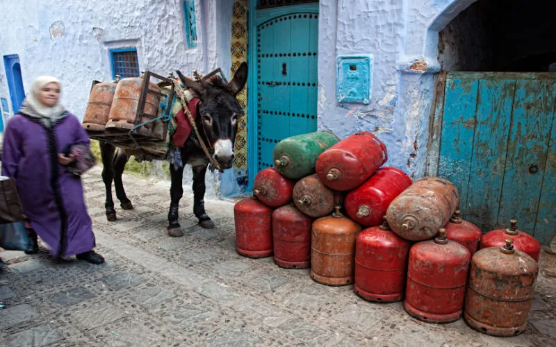 Marruecos : El precio del gas butano se dispara un 20% en 2024