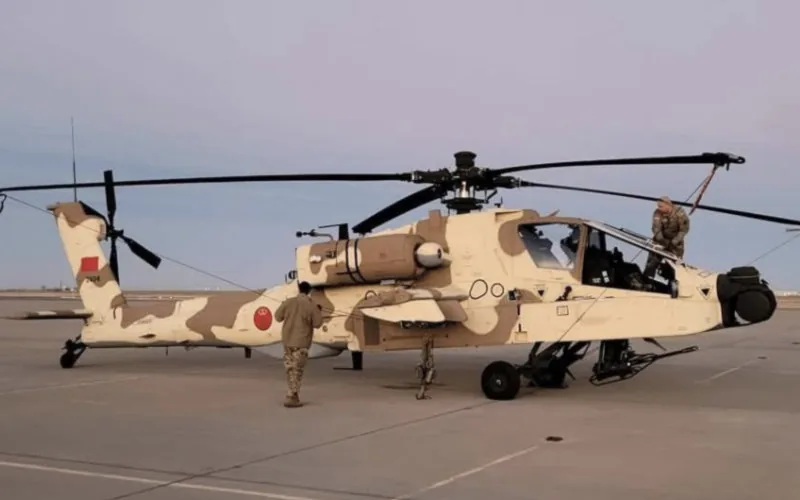 Marruecos refuerza su poder aéreo : Los Apache Guardian revolucionarán su ejército