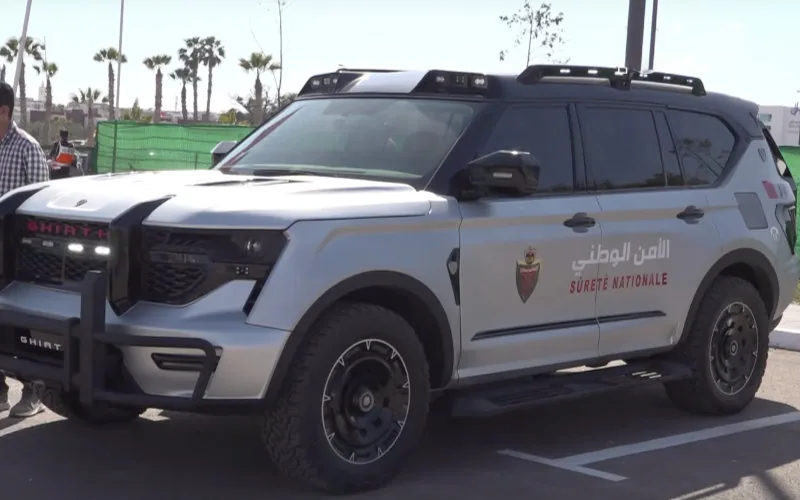 Marruecos refuerza su seguridad con el Ghiath : el coche patrulla del futuro llega a las calles