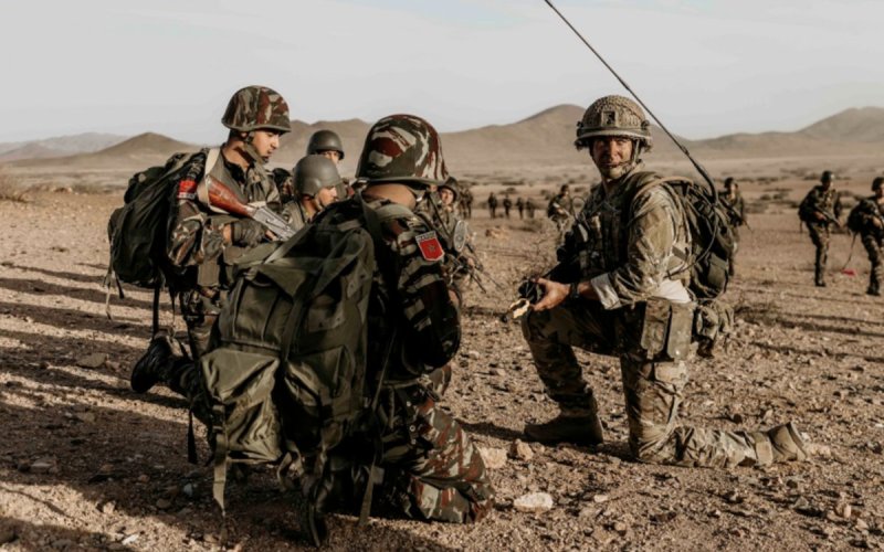 "Marruecos y Reino Unido forjan alianza militar en el desierto"
