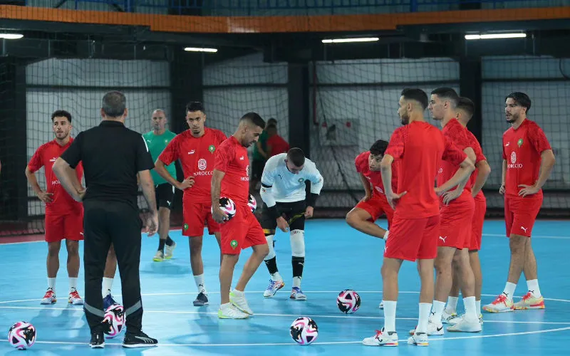Marruecos revela su equipo de élite para el Mundial de Futsal 2024 en Uzbekistán