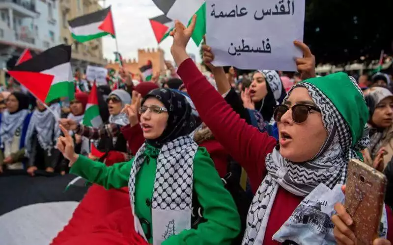 Marruecos se alza contra la ofensiva israelí en Gaza : protestas masivas exigen ruptura diplomática
