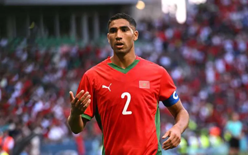 Marruecos sorprende en París 2024 : Hakimi lidera el avance olímpico de los Leoncillos