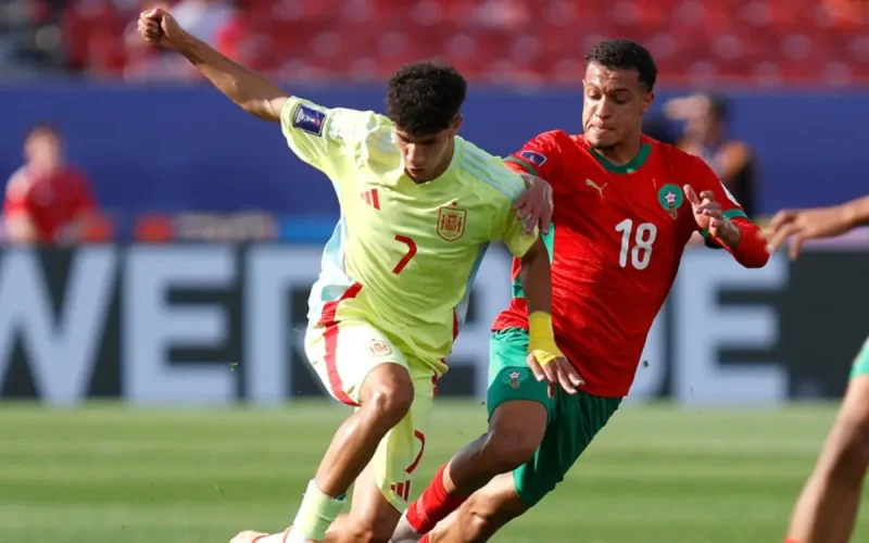 Marruecos Sub-20 sorprende y derrota a España en el Mundial