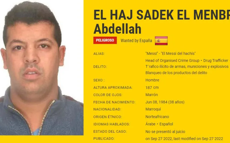 El "Messi del hachís" : El fugitivo más buscado de España se esconde en Marruecos