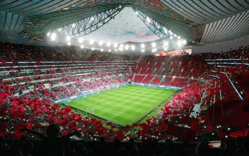 Mundial 2030 : Marruecos desafía a España con megaestadio para la final