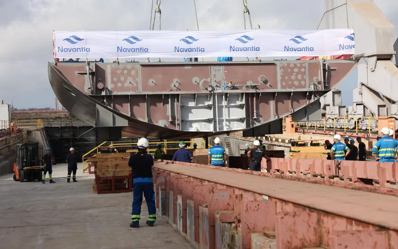 Navantia inicia la construcción del Avante 1800 : El nuevo buque insignia de la Marina Real marroquí