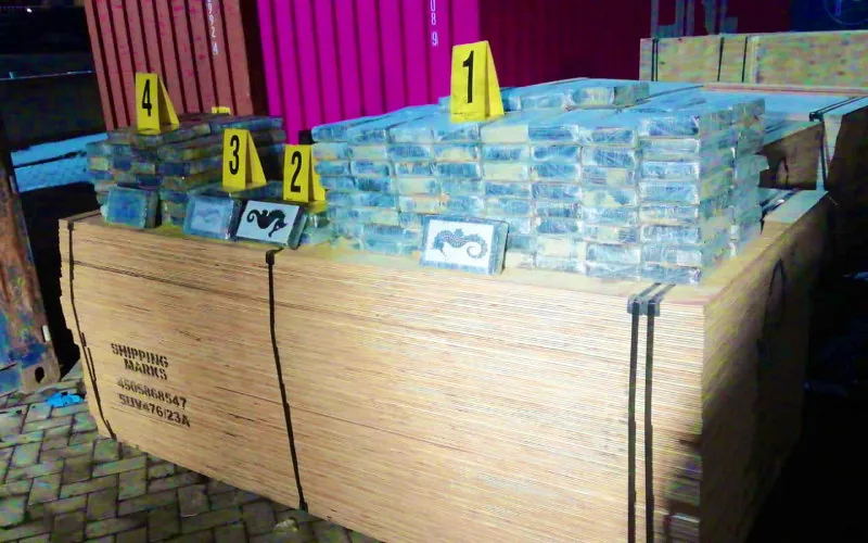 Operación antidroga en Tánger : BNPJ y DEA interceptan 215 kg de cocaína rumbo a Europa