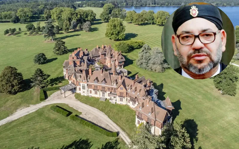 El palacio marroquí de Mohamed VI en Francia : a la venta por 425 millones de euros