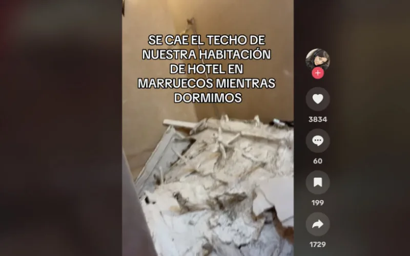 Pesadilla en Marruecos : El techo se derrumba sobre turistas españolas durante su sueño