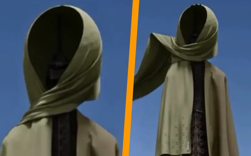 Polémica en Francia : Marca de moda viste la Torre Eiffel con hiyab en TikTok