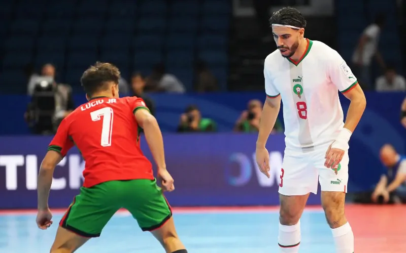 Portugal aplasta a Marruecos en el Mundial de Futsal : Dguig analiza la derrota