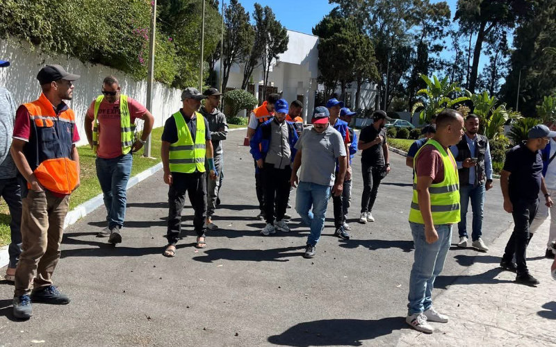 Protesta en Tánger : Empresas marroquíes exigen 12 millones de dírhams a príncipe saudí por obras impagadas