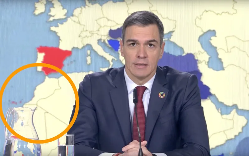 Tensión diplomática : El mapa de Sánchez reaviva el conflicto del Sahara Occidental