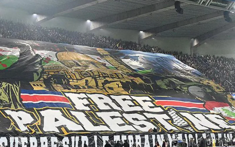 Tensión política en Francia-Israel : Prohibidos símbolos palestinos en el Estadio de Francia