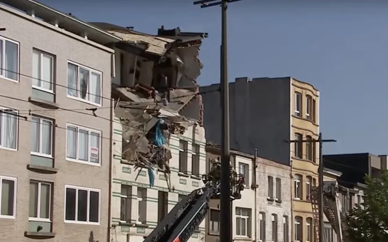 Tragedia en Amberes : Explosión arrasa edificio y deja 4 muertos, incluida una niña