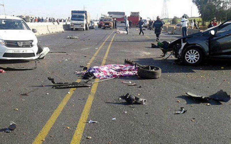 Tragedia en la carretera : Muere francesa y 4 españoles heridos en choque frontal en Marruecos