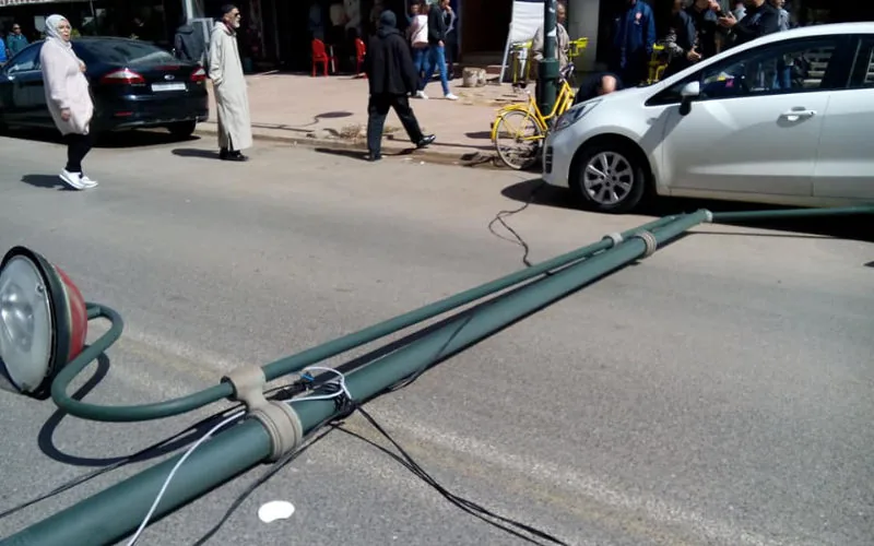 Tragedia en Marruecos : Postes eléctricos caídos siembran muerte en zonas rurales