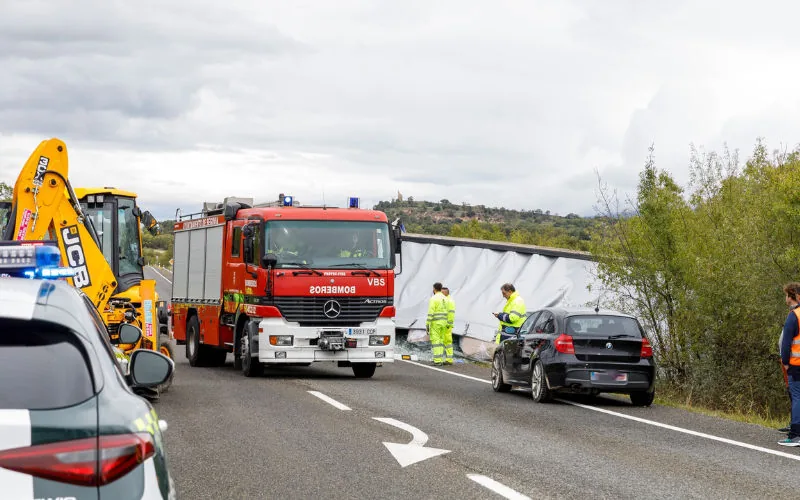 Tragedia en Segovia : Madre marroquí y sus tres hijos fallecen en choque frontal en la N-110