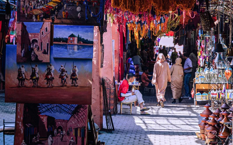 Turista estadounidense detenido en Marrakech : Del bazar a la comisaría por robar 14.000 dírhams