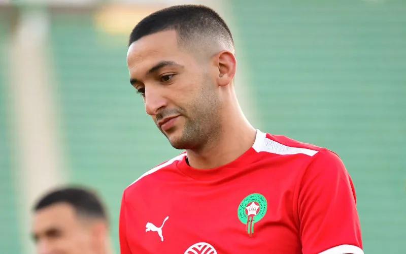 Ziyech, baja para Galatasaray y Marruecos : Lesión muscular frena al crack marroquí